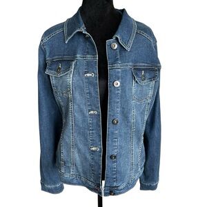 •Wrangler Authentics Denim Jacket Sz L